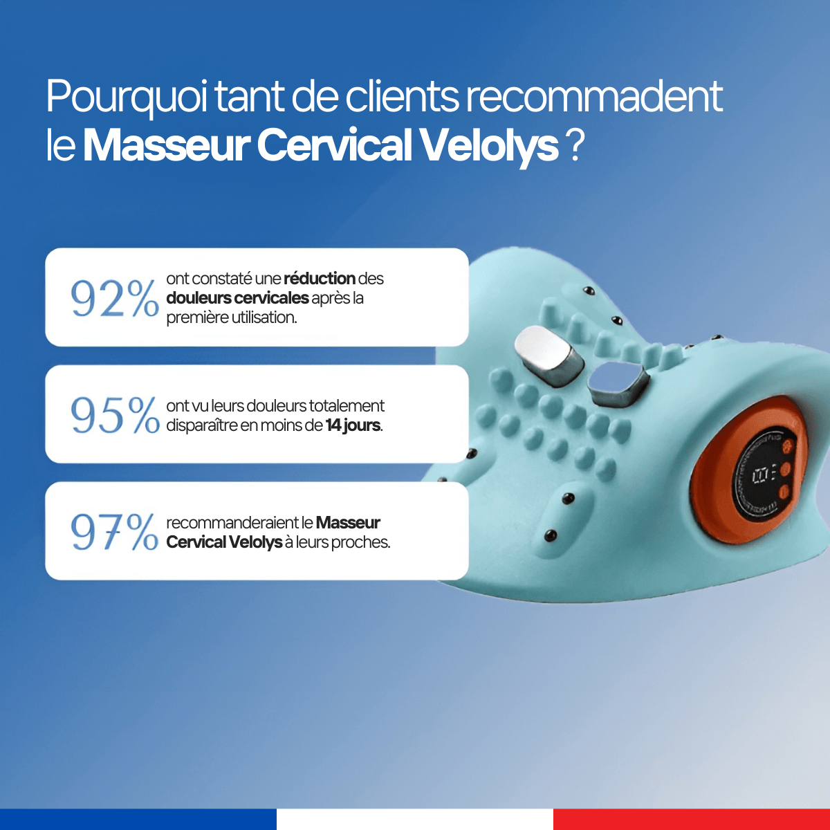 Velolys - Masseur Cervical 4-en-1